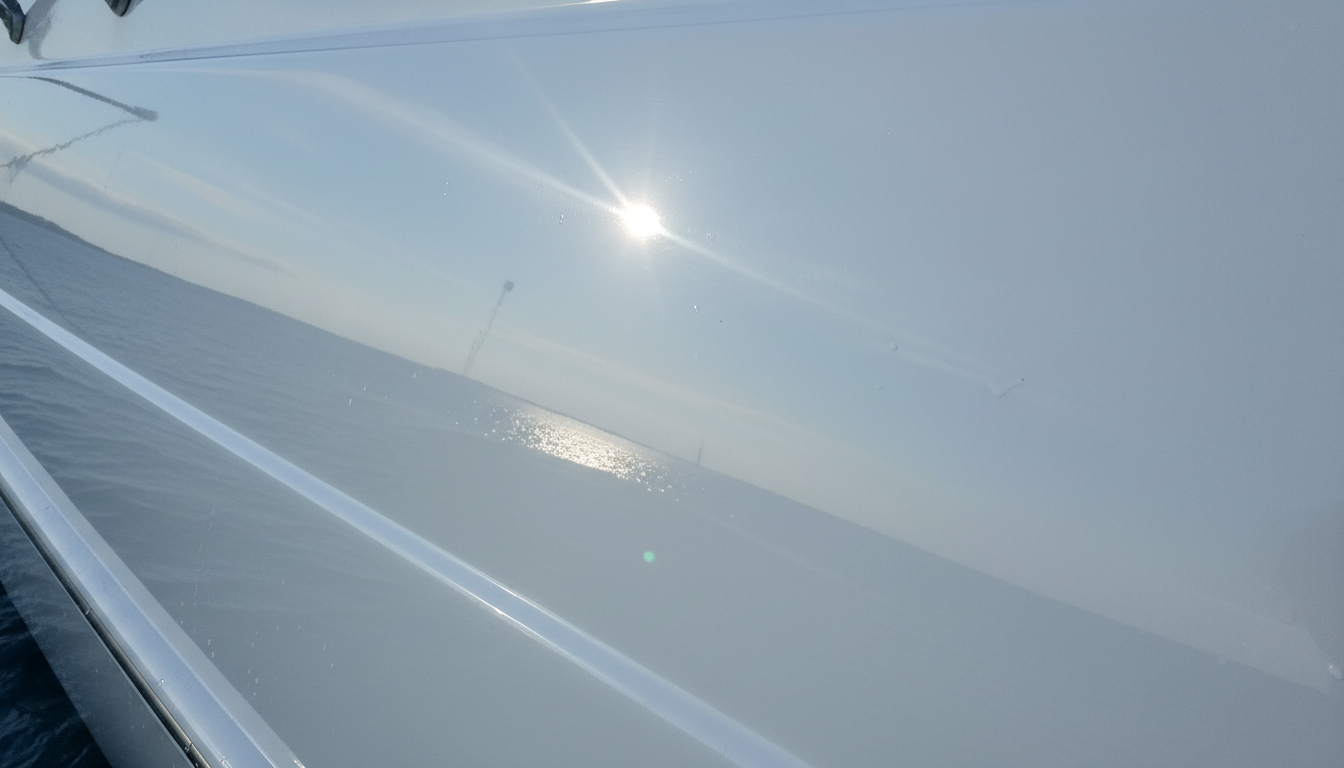 Boat Hull - Oxidation Correction